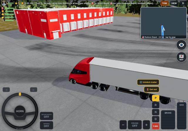 The Electric Semi in the Garage